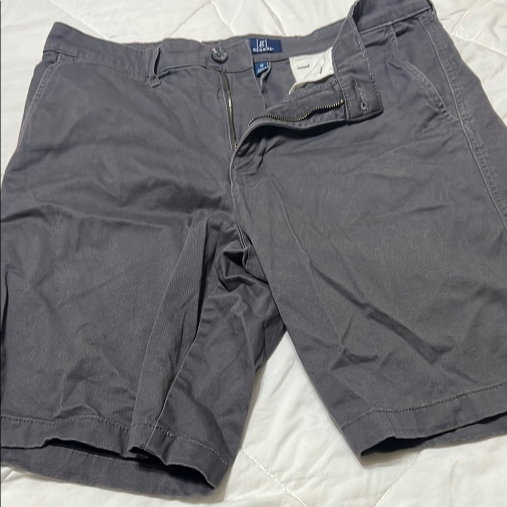 J. Crew Gray Flat Front Shorts